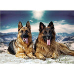 German Shepherd Dog Pet Diamond Painting