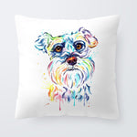 Cool Colorful Pillowcase Bernese Mountain Dog