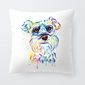 Cool Colorful Pillowcase Bernese Mountain Dog