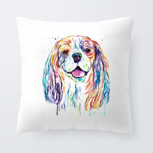 Cool Colorful Pillowcase Bernese Mountain Dog