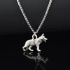 3D Vintage Silver Color German Shepherd