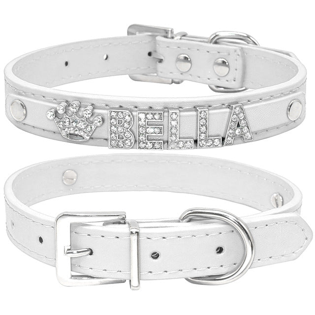 Cat Collar Rhinestone Puppy