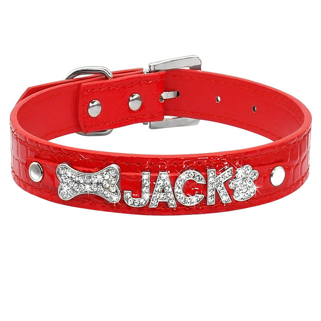 Cat Collar Rhinestone Puppy