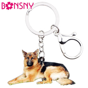 German Shepherd Dog Key Chains