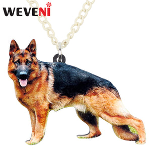 German Shepherd Dog Necklace