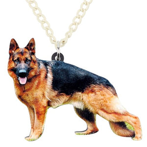 German Shepherd Dog Necklace