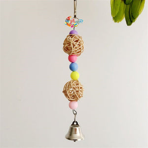 Hot Multicolor Beads Bird Toys