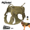 Military Tactical Dog Harness Vest